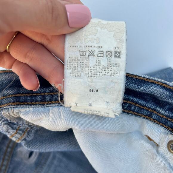 Vintage Roberto Cavalli Unisex Women’s Distressed Jeans Ripped Designer Denim 8 - Picture 12 of 16